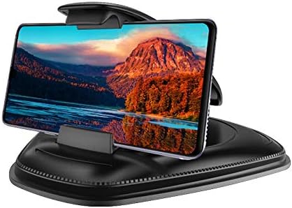 xbwei leather car phone holder dashboard hud navigation cellphone support stand clip suction cup desktop phone holder