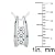 AGS Certified 1/2 Carat TW Three Stone Diamond Ladder Pendant in 10k Yellow Gold (K-L Color, I2-I3 Clarity)