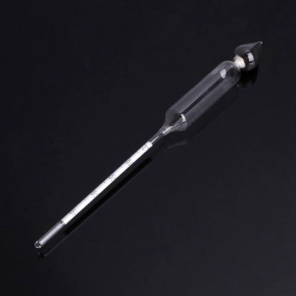 Set 3 Alcolometri Professionali + Termometro - Misura Gradazione Alcolica 0-100% - Foto 8