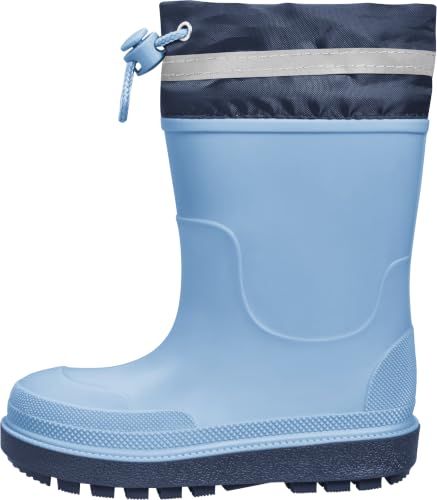 Playshoes Regenstiefel Gefüttert Unisex Kinder Gummistiefel, Blau Gefüttert, 30 EU – Ansicht 5