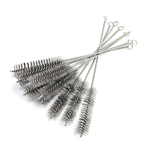 Image of Steel Wire Tube Brush, 1.0-inch Diameter, 12-inch Length,10pcs