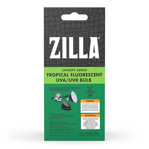 Ampoule fluorescente UVB UVA 13W Zilla à spectre complet pour la synthèse du calcium - 5