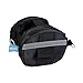 Alcott Retractable Leash Luggage for Small & Medium Leashes, Black