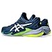 ASICS Men's Court FlyteFoam 3 Tennis Shoes, 11.5, MAKO Blue/White