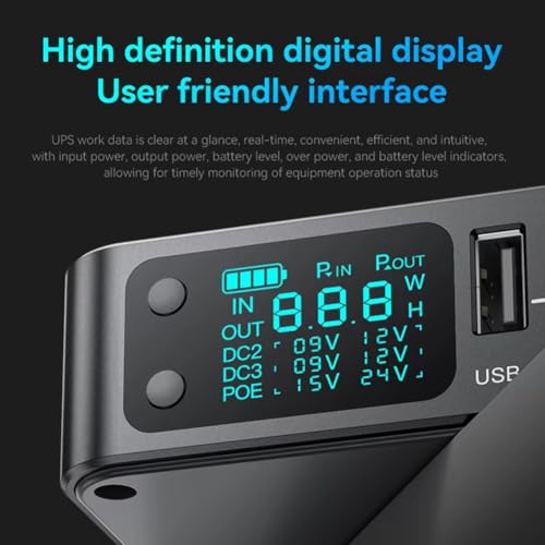 Mini UPS DC alimentation sans interruption routeur Wifi modem 18000mAh