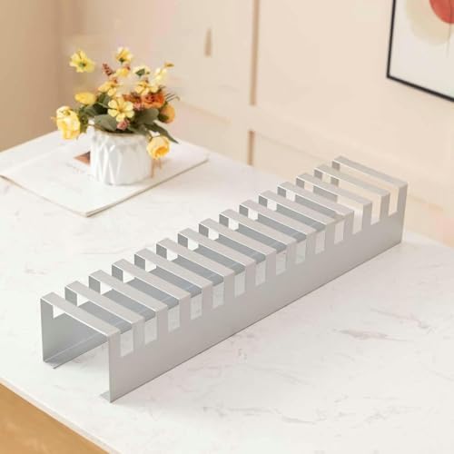 Porte-échantillons de marbre de bureau stable pour plaques de verre