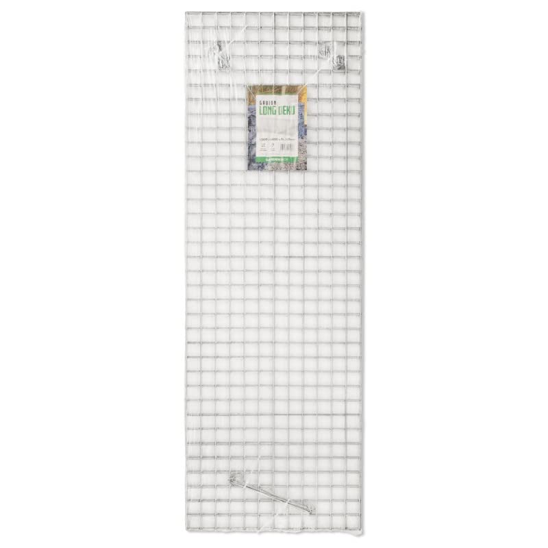 Gabion Acier galvanisé L180 x H60 x Pr.30 cm tirants et Crampons Inclus