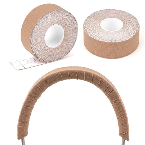 Geekria Headset-Kopfband-Reparatur, kompatibel mit Sony WH-1000XM5, Skullcandy Crusher ANC, Soundcore Life Q20, einfache Selbstmontage, Khaki, 2 Stück