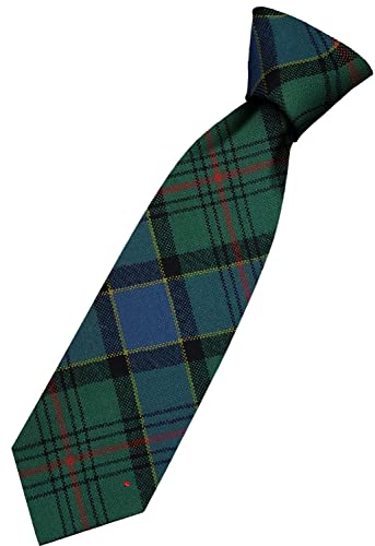 Cravate en laine d'Écosse élégante pour costume homme Ogilvie Hunting