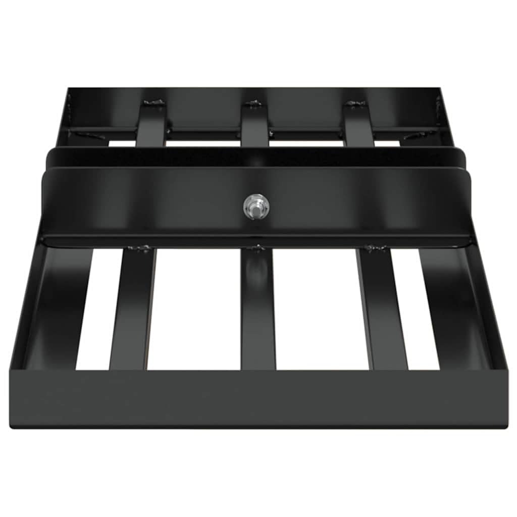 Rastrillo de jardín de acero inoxidable cepillado, cabeza rectangular para igualar el suelo y cortar el césped, mango roscado desmontable, herramienta de jardinería resistente al óxido