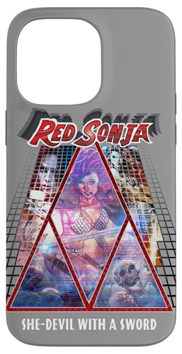 Red Sonja �|�X�^�[ �V���Z�E�F�[�u �Ԗ� �G�s�b�N �T�C�o�[�p���N 80�N�� ���g�� �X�}�z�P�[�X iPhone 14 Pro Max �p