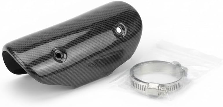 Bike Motorbike Exhaust Carbon Heat Shield Exhaust Pipe Universal Middle Pipe Protector Cover 650 GT