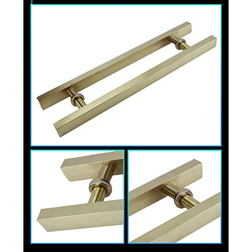 Poignée de porte push-pull en acier inoxydable 304 pour entrée moderne - 3