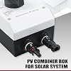 32A DC 1200V PV Solar Disconnect Switch, IP66 Waterproof & Lightning Protection & Anti-UV Solar Circuit Isolator Box for Solar Panels (International Standard: IEC60947-3)