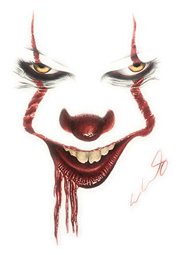 Pennywise Drawing on 11x14 Print