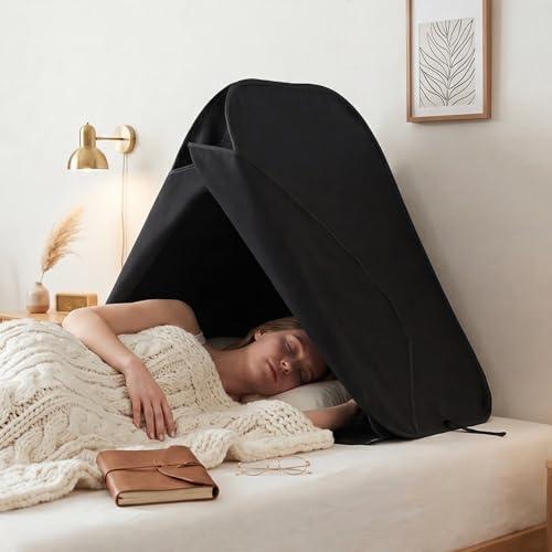 MABOZOO Portable Blackout Bed Tent for Sleeping, Privacy...