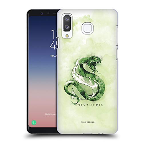 Head Case Designs Officially Licensed Harry Potter Slytherin Deathly Hallows XVI Hard Back Case Compatible With Samsung Galaxy A8 Star/A9 Star