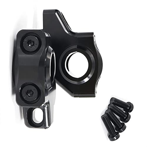 Risers de guidon 22mm pour Suzuki Bandit GSF 600 650 1200 rehausseurs décalés noir