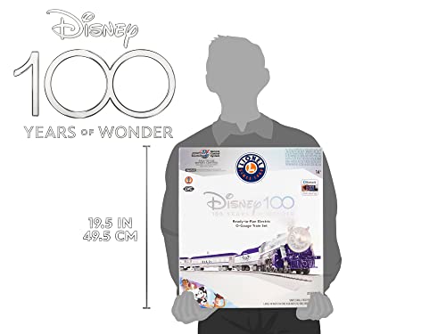 Lionel 2323040 Disney 100 Years Of Wonder Lionchief Bluetooth 5.0 Electric O Gauge Train Set thumb #3