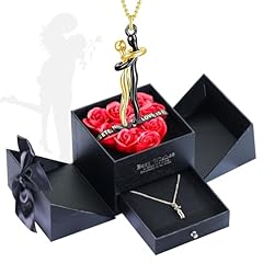 Black box +Gold necklace