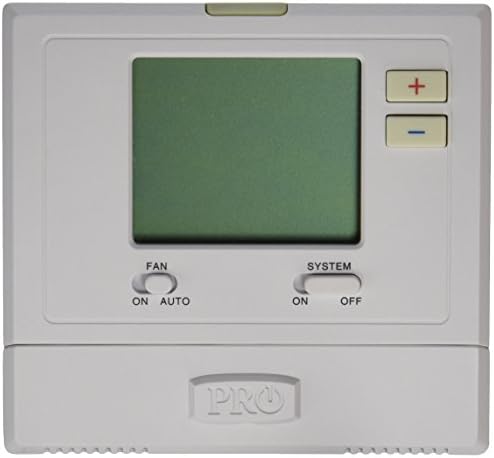 PRO1 IAQ T771 Heat or Cool Only Electronic Thermostat , White - Programmable  Household Thermostats - Amazon.com