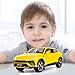 BDTCTK Compatible for 1:24 Lambo Urus Car Model, Diecast Pull Back Car Toy car, Doors Open, Light and Sound, Boys Toys Kids Adults Gifts Yellow