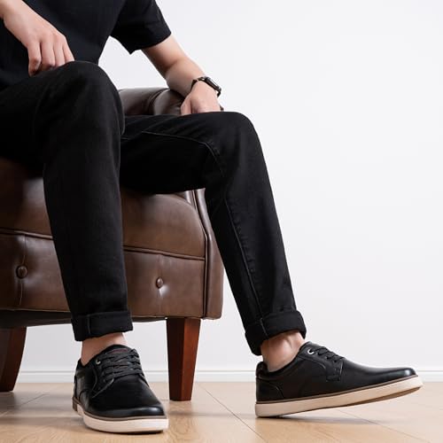 Jousen Mens Casual Dress Shoes Fashion Sneakers4