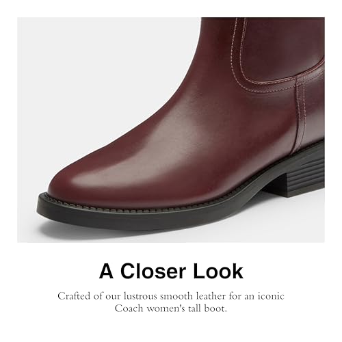 Image of Coach Women's Park Tall Leather Boot