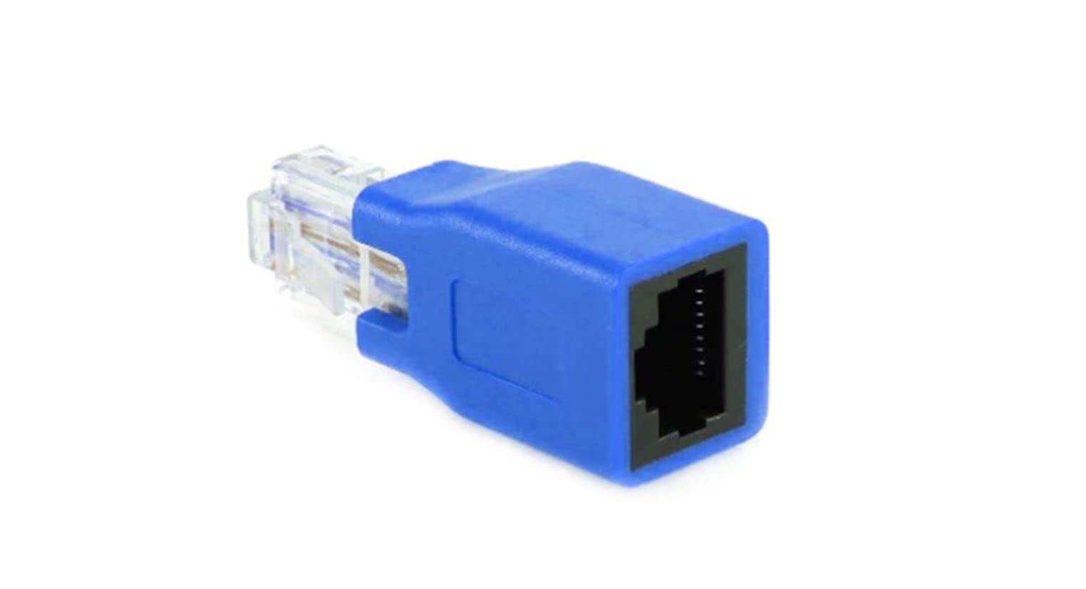 RJ45 M/F Crossover Adapter Male to Female Crossover Connector/converter, Ethernet LAN crossover adaptor to convert the straight cable to cross over cable-image-16