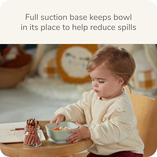 Image of NUK for Nature Suction Bowl and Lid, Leak-Proof Lid, Microwave, Freezer, & Top Rack Dishwasher Safe, BPA-Free