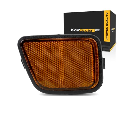 Image of For Honda CR-V 1997-2001 Front Reflector Assembly Unit Passenger Side Yellow Lens DOT Certified | HO2557101 | 33801-S10-A01