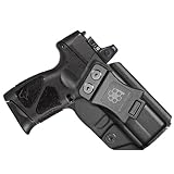Amberide Taurus G3C/G2C/G2S/PT111 G2/PT140 IWB Holster,Tough Kydex–Boltaron Inside Waistband Holster for Taurus 9mm/.40 Pistols, Defined Retention Click,0–30°Cant Adjustment,Optics-Ready Compatible