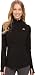 adidas Performance Women's Techfit Cold Weather Half Zip Jacket, Black, Large