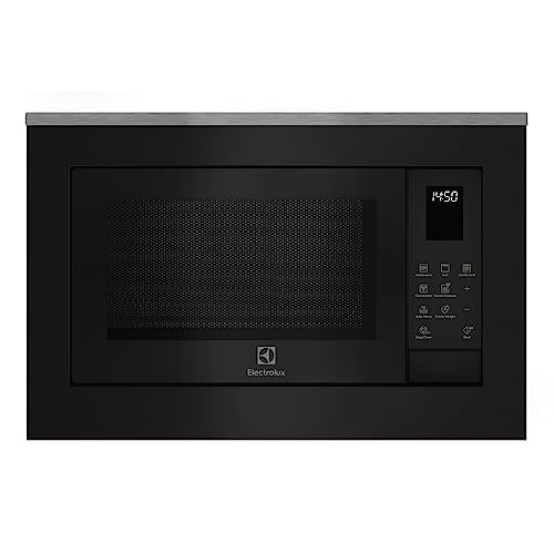 Image of Electrolux 25L 60cm Built-In Combination Microwave Oven with 8 Functions, UltimateTaste 700, Black, Glass, EMSB25XC