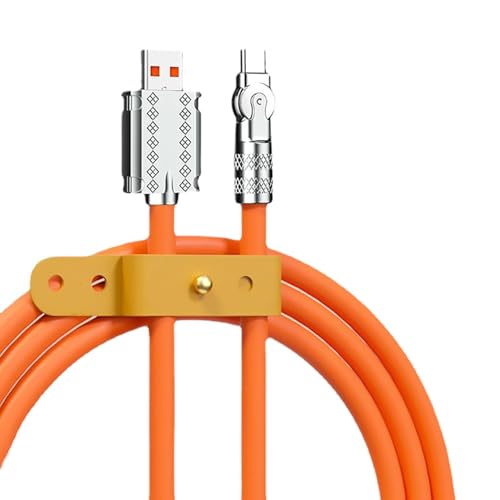 }[dR[h ^Cv C | USB C P[u 6A ϋȐ 120w f[^,ϋȐA[dƃf[^]p 180 x] USB ^Cv C P[uÃfoCXɃjo[T