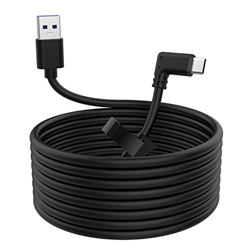 Gneinour VR Link Cable Compatible with Oculus/Meta Quest 2/3/Pro Accessories and PC/Steam VR, High Speed Data Transfer & Fast Charing, for VR Headset and Gaming PC, 10ft