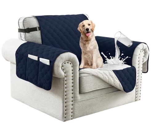 ソファカバー ソファパッド 【2024最新ソファーシーツ:5層完全防水&滑り止めシリカゲル&収納用ポケット付き】 防水 ペット マルチカバー 滑り止め加工 犬猫対策 洗える 傷防止 爪とぎ防止 抗菌防臭 吸汗速乾 取り付け簡単 柔らかい 尿失禁 ベビー 高