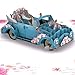 PACKLIST® Tarjeta Felicitación Boda Pop Up 3D Coche de Bodas Imagen de PACKLIST® Tarjeta Felicitación Boda Pop Up 3D Coche de Bodas