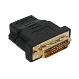 Contenido del paquete: 1 x Adaptador DVI-I Dual-Link 24+5 Macho a HDMI Hembra