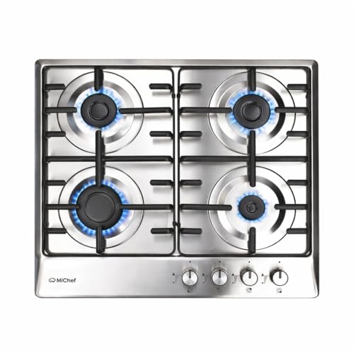 Consejos para Comprar Estufa Acero Inoxidable 4 Quemadores los preferidos por los clientes. 49 SUPRA Parrilla a gas de 4 quemadores para empotrar de 60 cm Mod. SOLETTI