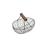 Conception de panier à poignée en bois, facile à transporter et à servir.