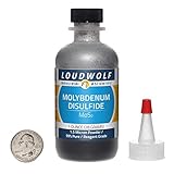 Molybdenum Disulfide / 1 Ounce Bottle / 99% Pure Reagent Grade / 1.5 Micron Powder