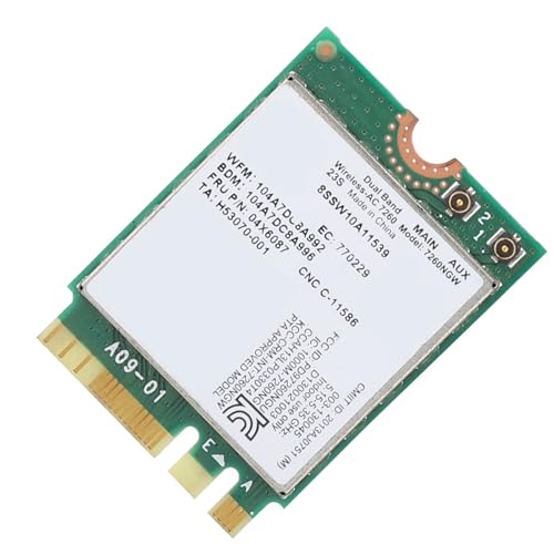 Drfeify Tarjeta de Red Inalámbrica para Thinkpad 04X6087 - Doble Banda 867Mbps - WiFi 2.4/5G Compatible con T440 T440P T440S T540P X240 X240S W540 L440 L540 miniatura 2