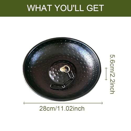 Cuenca de anclaje para cadena de lluvia RoaQinFo de 28cm decorativa 4