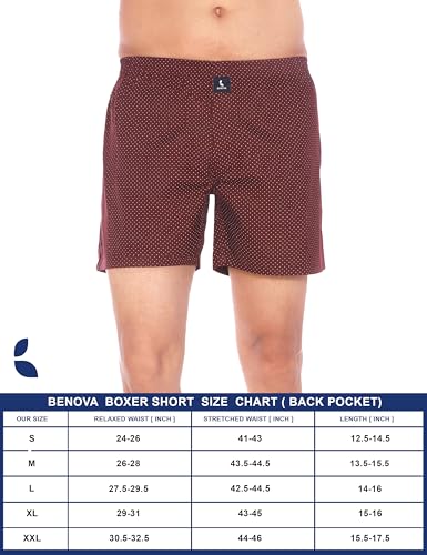 Image of Cotton Boxer Shorts for Men, Breathable, Comfortable & Lightweight (Pack of 2)