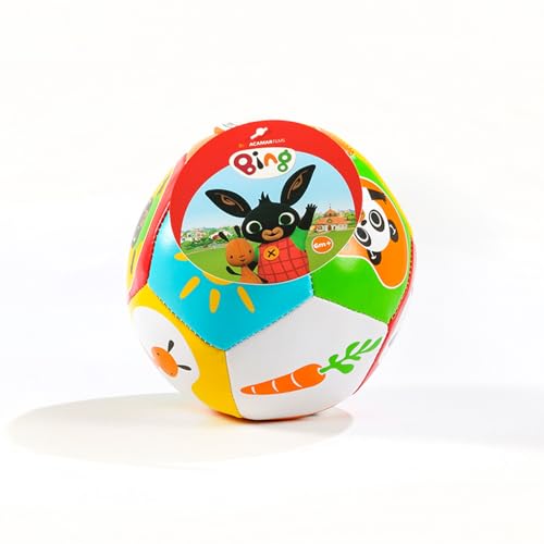 ODS Toys Bing Bola de bebé ultra macia macia de 12,7 cm de pele sintética. Ideal nos primeiros meses