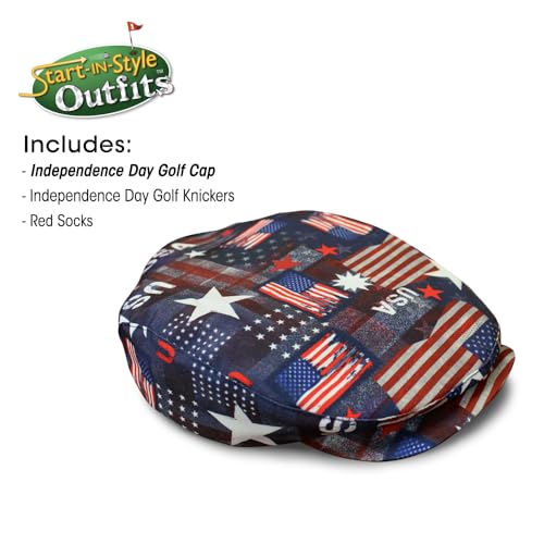 Golf Knickers Homeland Start-in-Style Traditional (Plus Fours) Outfit for Men - Independence Day - Size 44