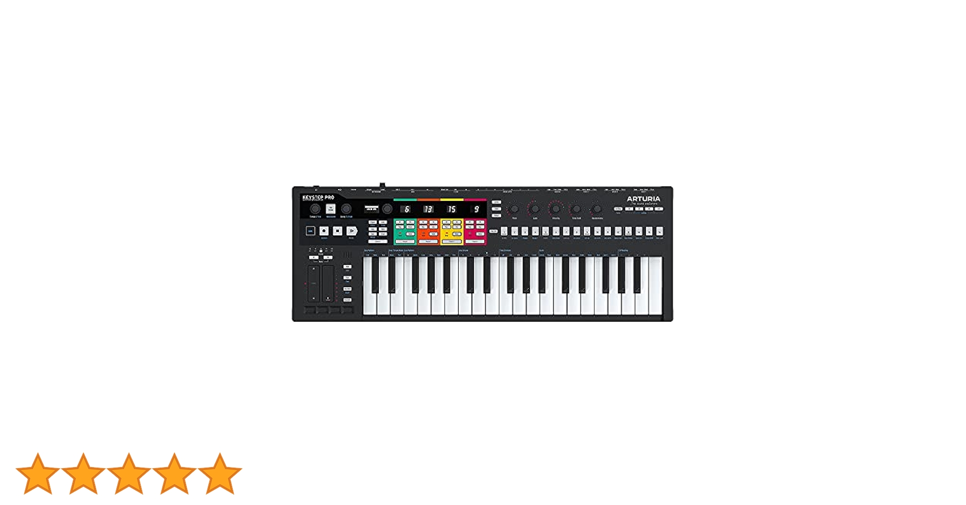 ARTURIA keystep MIDIキーボード Amazon | ARTURIA MIDIキーボード コントローラー KeyStep Pro