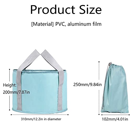 Balde plegable para spa de pies y lavado portátil miniatura 3