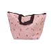 Nsstar Waterproof Picnic Lunch Bag Tote Insulated Cooler Travel Zipper Organizer Box (Cherry)